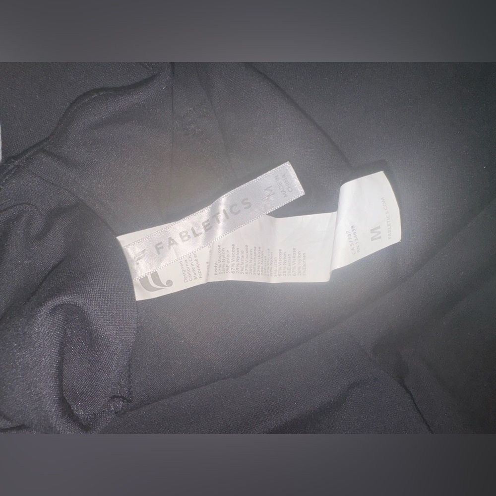 Fabletics Ponte Skinny Zip-Split Pant Size M/8 Bl… - image 8